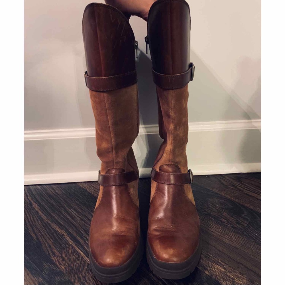 Brown Merrell boots size 9.5